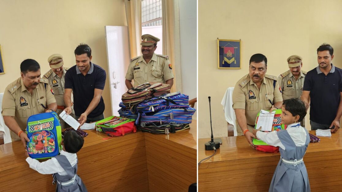 अम्बेडकरनगर में 26 बच्चों को शैक्षिक समाग्री की गई वितरित
