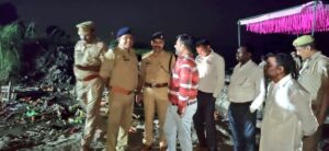 Tanda महादेव घाट निरीक्षण पर पहुंचे अपर पुलिस अधीक्षक व पुलिस बल