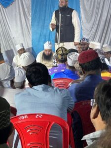 बसखारी में मनाया गया जश्ने गौसुल आज़म, हुजूर मोइनुल मशाइख ने की दुआ...