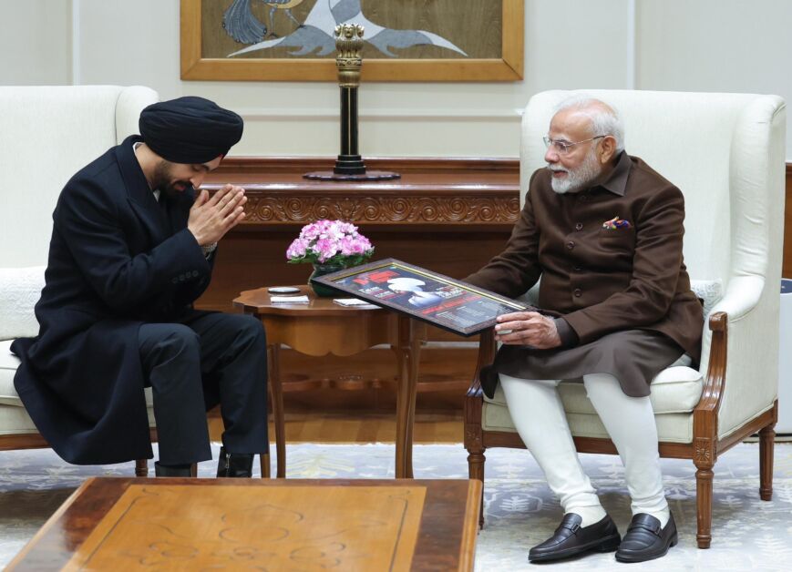 Diljit Dosanjh Meets PM Modi