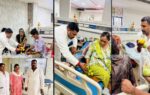 लखनऊ: समाजसेवी अंकुल यादव ने जन्मदिन पर कैंसर पीड़ितों को आम बांटे, लिया आशीर्वाद