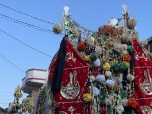 बासखारी में मनाया गया 10 मोहर्रम, गूंजती रही "लब्बैक या हुसैन" की सदाएं
