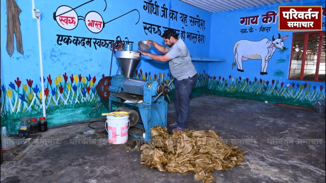 गोबर और जैविक कचरे से ऊर्जा और खाद, पंचायतों को 28 लाख रुपये से अधिक की हुई आय।