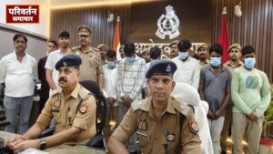 जहांगीरगंज पुलिस की बड़ी सफलता: अंतरजनपदीय लूट गिरोह का पर्दाफाश, 6 गिरफ्तार